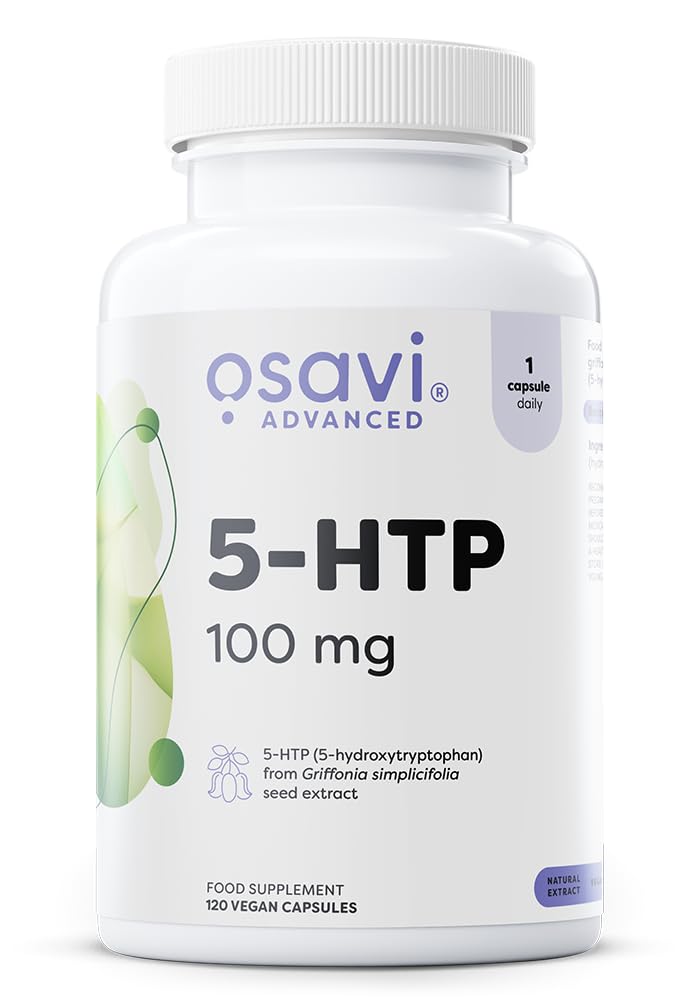 Osavi 5-HTP 100mg 120 Vegan Capsules | Griffonia 30% 5-HTP