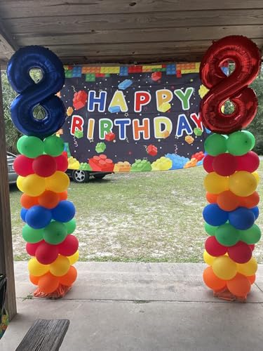 Image of 9 Balloon Numbers Birthday Decorations, 40In Red Balloons for Men Women | Eye-catching Appearance, Perfect Decorative Centerpieces, Convenient Self-sealing Structure, Widely for Various Occasions