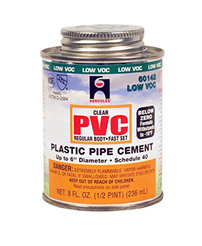 Hercules Cemento para PVC Below Zero 8oz miniatura 1