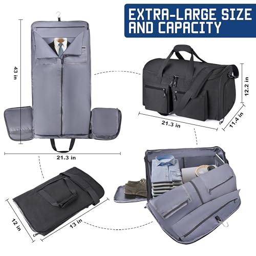 HILOMON 2-in-1 Hanging Garment Duffle