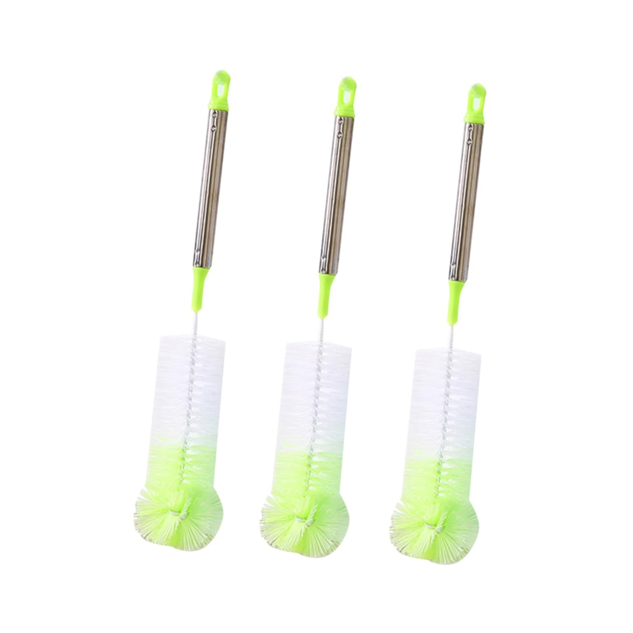 Ciieeo 2 Set Spazzole Per Bottiglie Colorate Con Lungo Flessibile Inossidabile Per Lavaggio Biberon Tazze E Bottiglie Pulizia E Duratura Colore Casuale 3 Pezzi*2