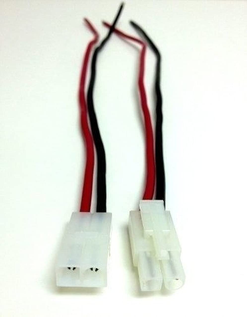 10 Pack 14 GA Gauge 2 Pin Male/Female Terminals Quick Disconnect Harness Polarized Wire