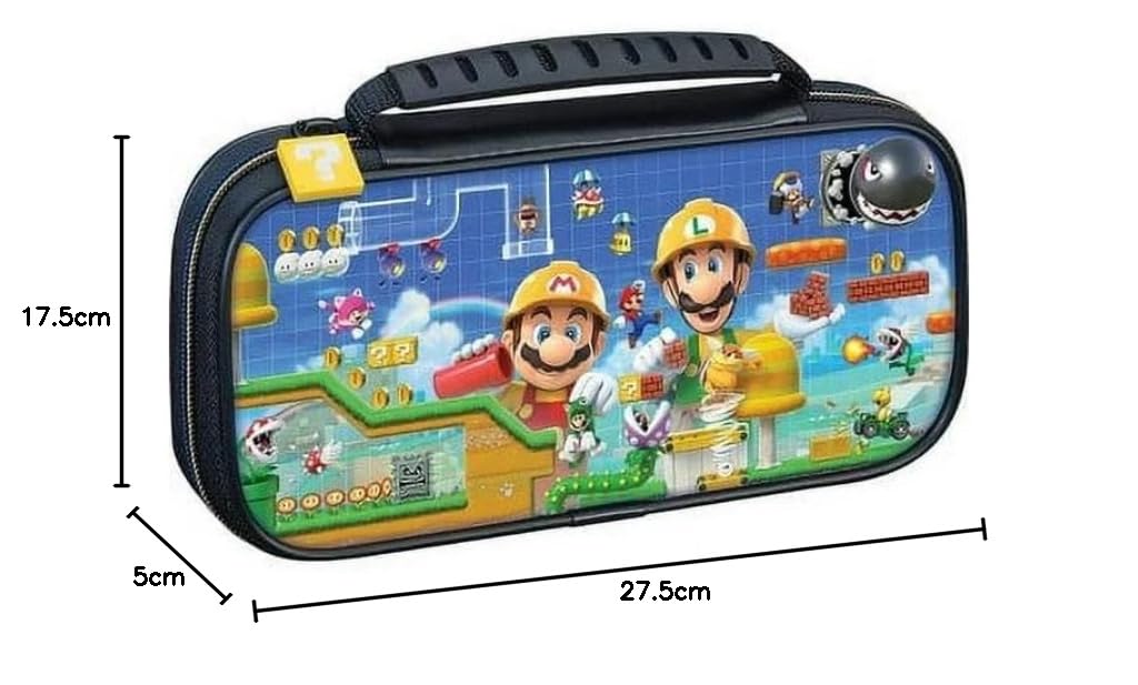Sacoche rigide Mario Maker pour Nintendo Switch