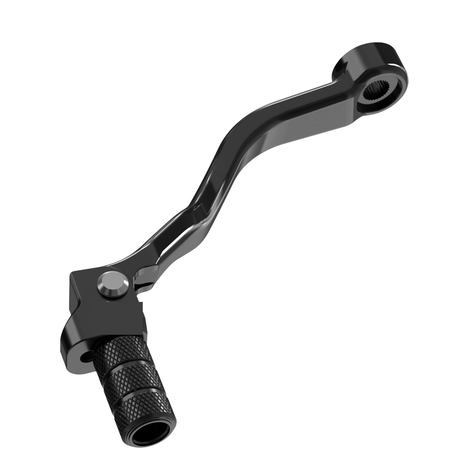 ZDCOZMD for for EXC 300 250 XCW 2024 2025 Forged Aluminum Gear Shift Shifter Lever for TE for GasGas EC(Black)