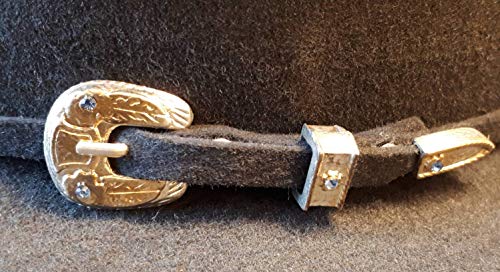 Image of Bullhide Unisex-Adult Felt Collection Kingman 4X Premium Wool Western Cowboy Hat, 4 inch Brim