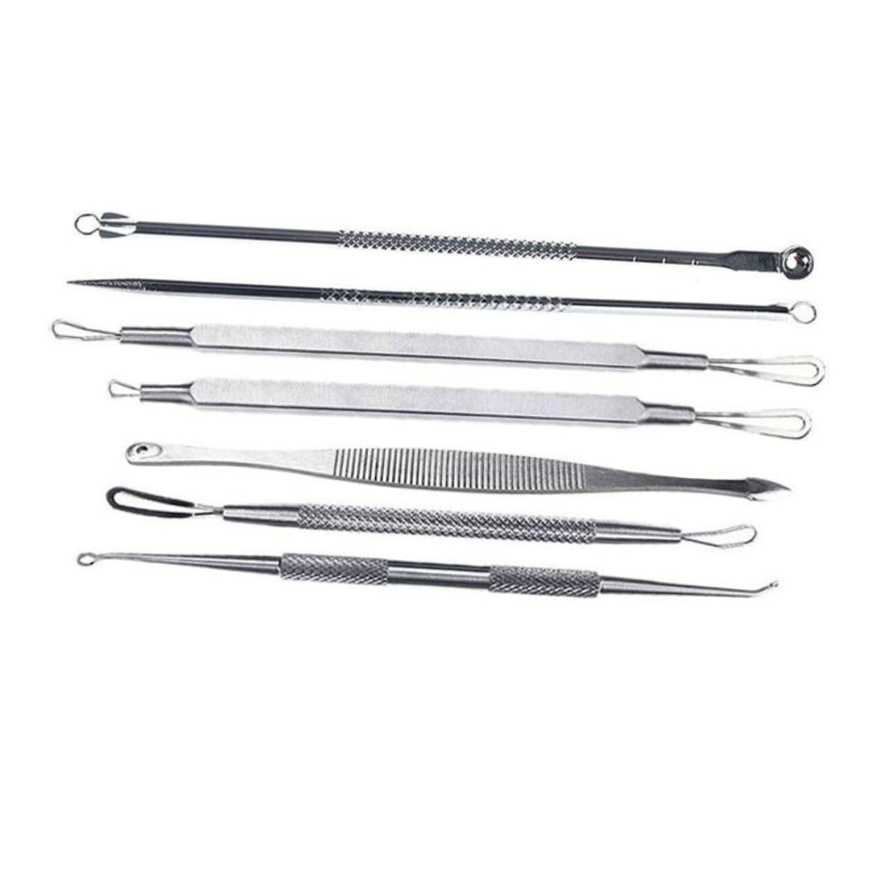 FOMIYES Pimple Popping Kit Blackhead Extractor Tool Set Facial Accessories for Blackhead Removal