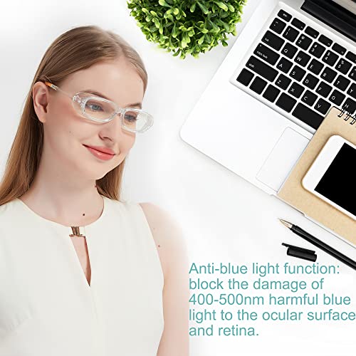 Image of Dry Eyes Relief Eyeglasses (Median Size White)