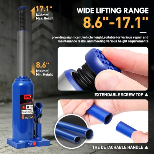 DNA Motoring 6 Ton Hydraulic Jack