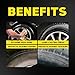 Meguiar's G190315 Ultimate Insane Shine Tire Coating, gives a Finish that Creates a Lasting Wet-Look for a Classic Black Shine, Easy to Use, No Hassle, No Mess, Ultimate Protection, 15 Oz Aerosol Can