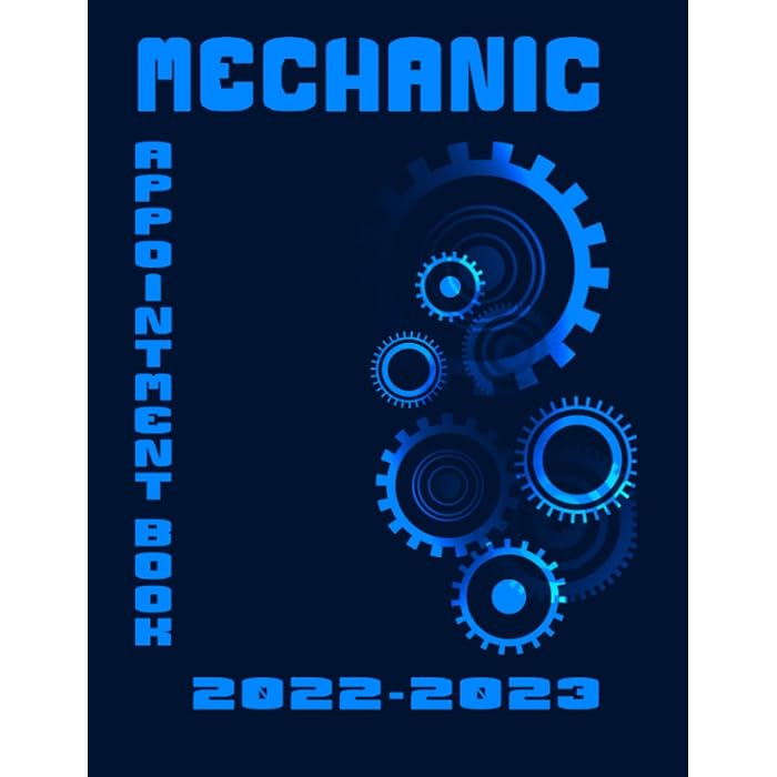 Buy mechaninc appoitment book 2022_2023 Mechanic appointment book 2021