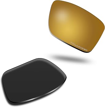 SOLODAD Replacement Lenses for Oakley Double Edge OO9380 Sunglasses-Desert Gold Polarized