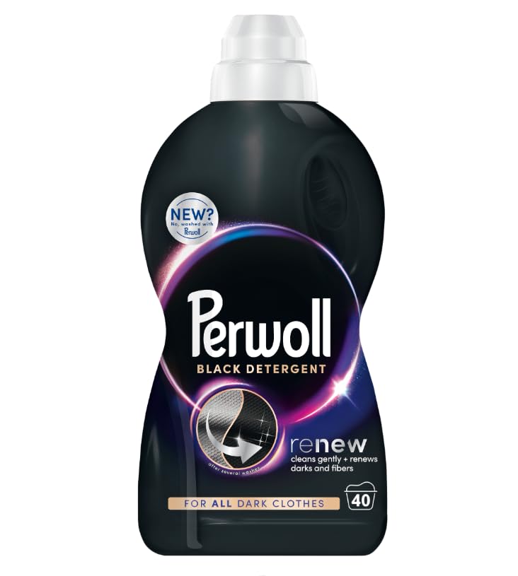 Renew Black & Fiber Liquid Laundry Detergent (Black, 2.0 Liters) 40 Load New? No, washed with Perwoll