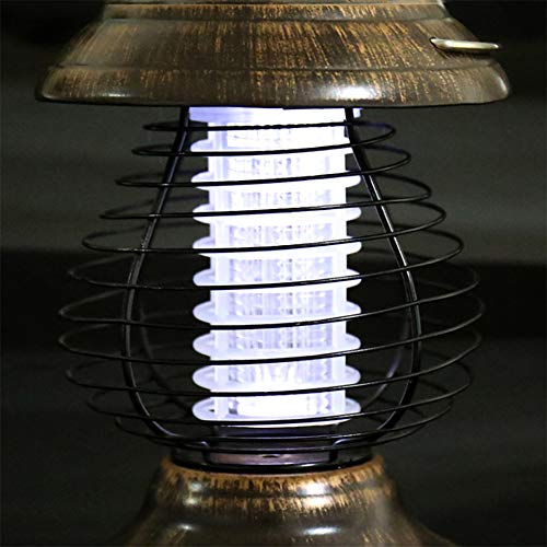 Zanzariera a carica solare, luce da campeggio a