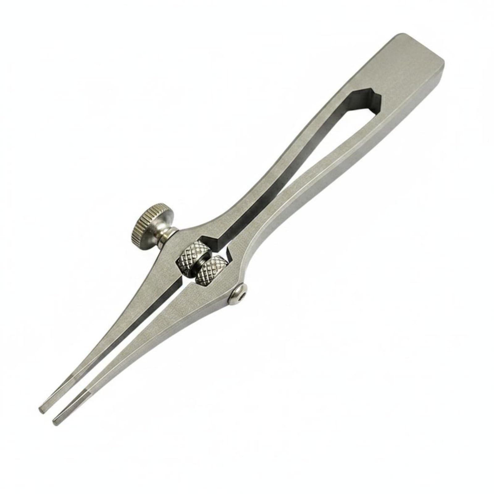 MERIGLARE Perforador de Espaciado Ajustable Punzón para Cuero Herramienta de Costura Herramienta Manual con Distancia Regulable 1-6mm Mango Hexagonal Cómodo, Cincel Francés
