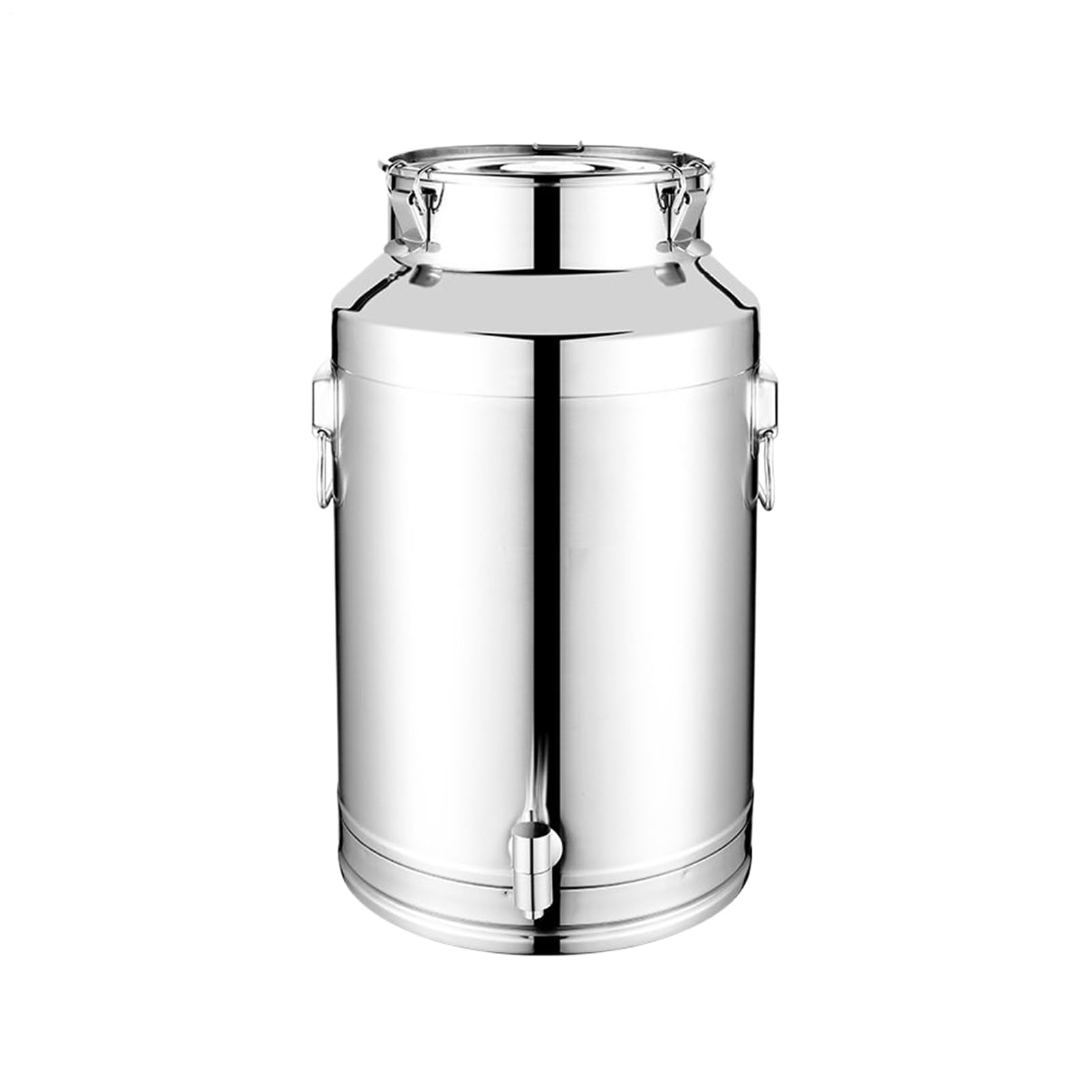 Barile per vino in acciaio , 5L/9L/14L secchio ermetico in acciaio con coperchio, contenitore ermetico | per secchio per latte, vino, birra, farina, caffè, zucchero, dispensa, cereali