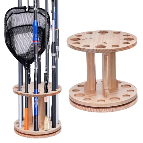 Support pour canne à pêche intérieur extérieur et support de sol pour kayak