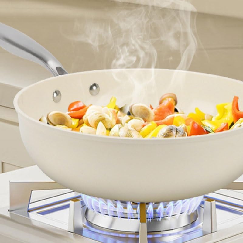 Sided Ceramic Frying Pan Steak Non Stick Household Cooking