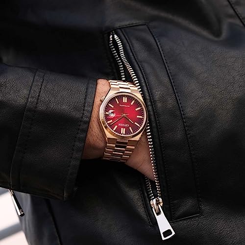 Citizen Stainless Steel Men Automatic Nj0153-82X Tsuyosa Collection Analogue Watch, Yellow - Image 6