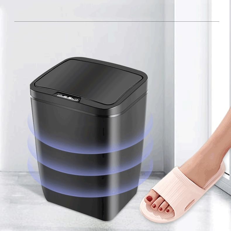 Bathroom Smart Sensor Trash Can Garbage Bucket Automatic for Kitchen Toilet Wastebasket Home image 5
