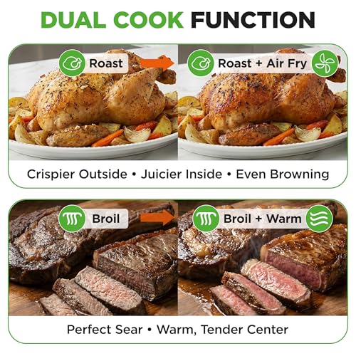Large Capacity Air Fryer Toaster Oven