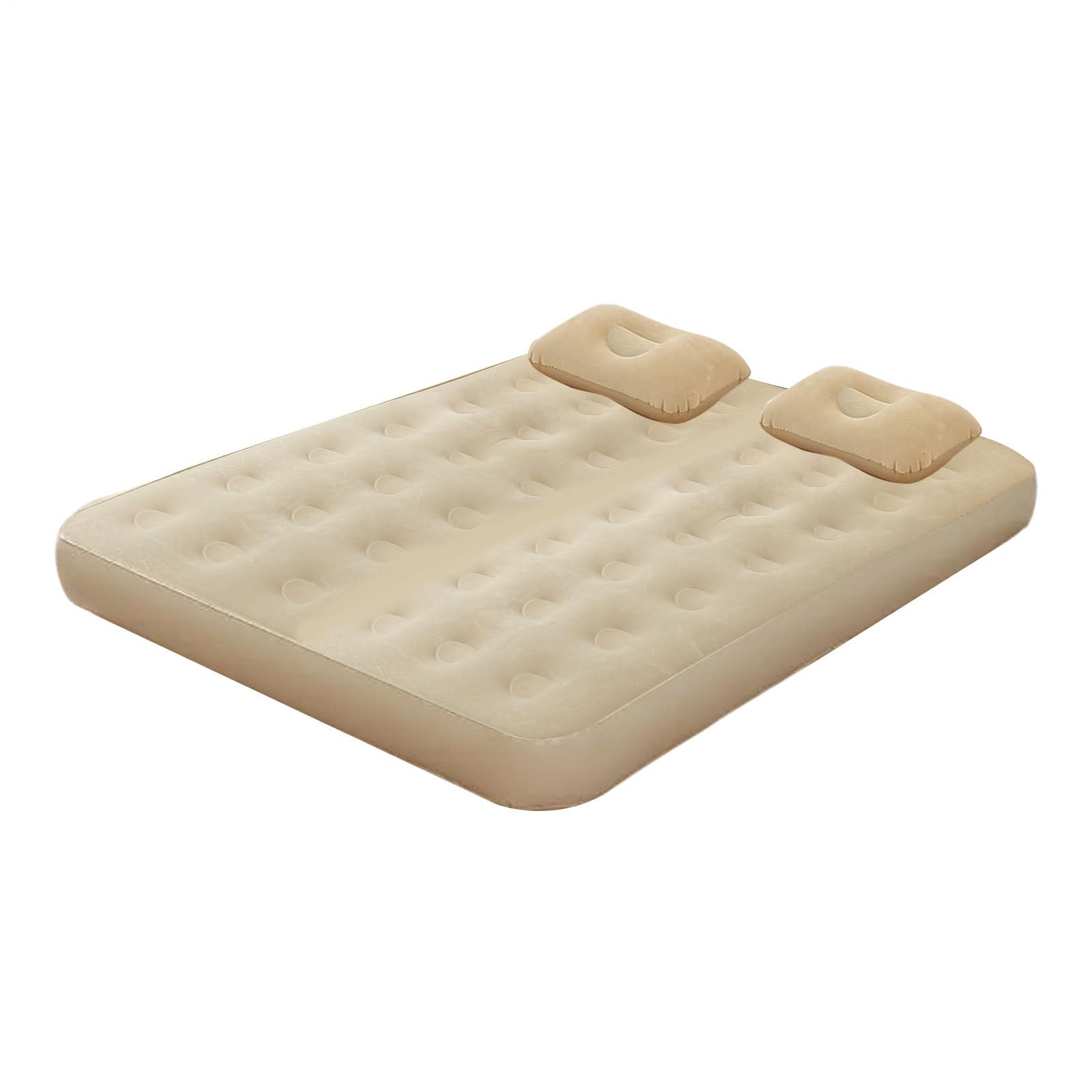 Matelas gonflable automatique avec pompe intégrée qui se dégonfle rapidement