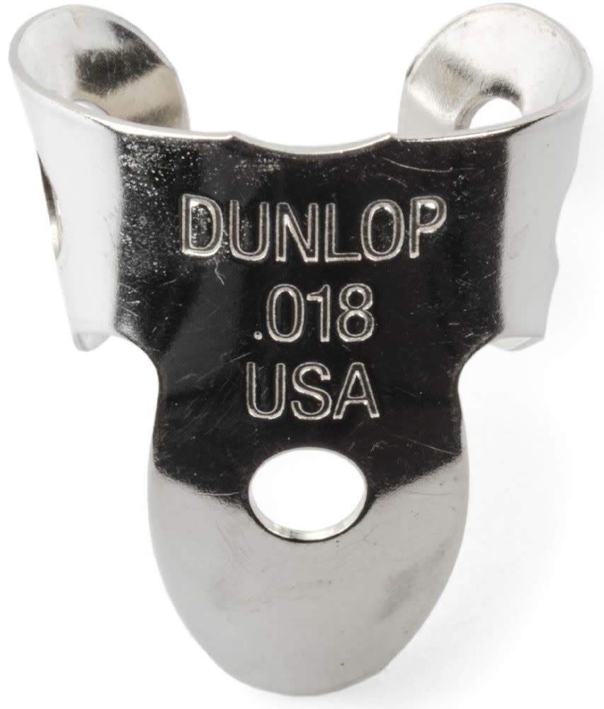 Dunlop Finger Picks And Thumb, Nickel/Silver, 0.18 mm, Pack of 5, Small