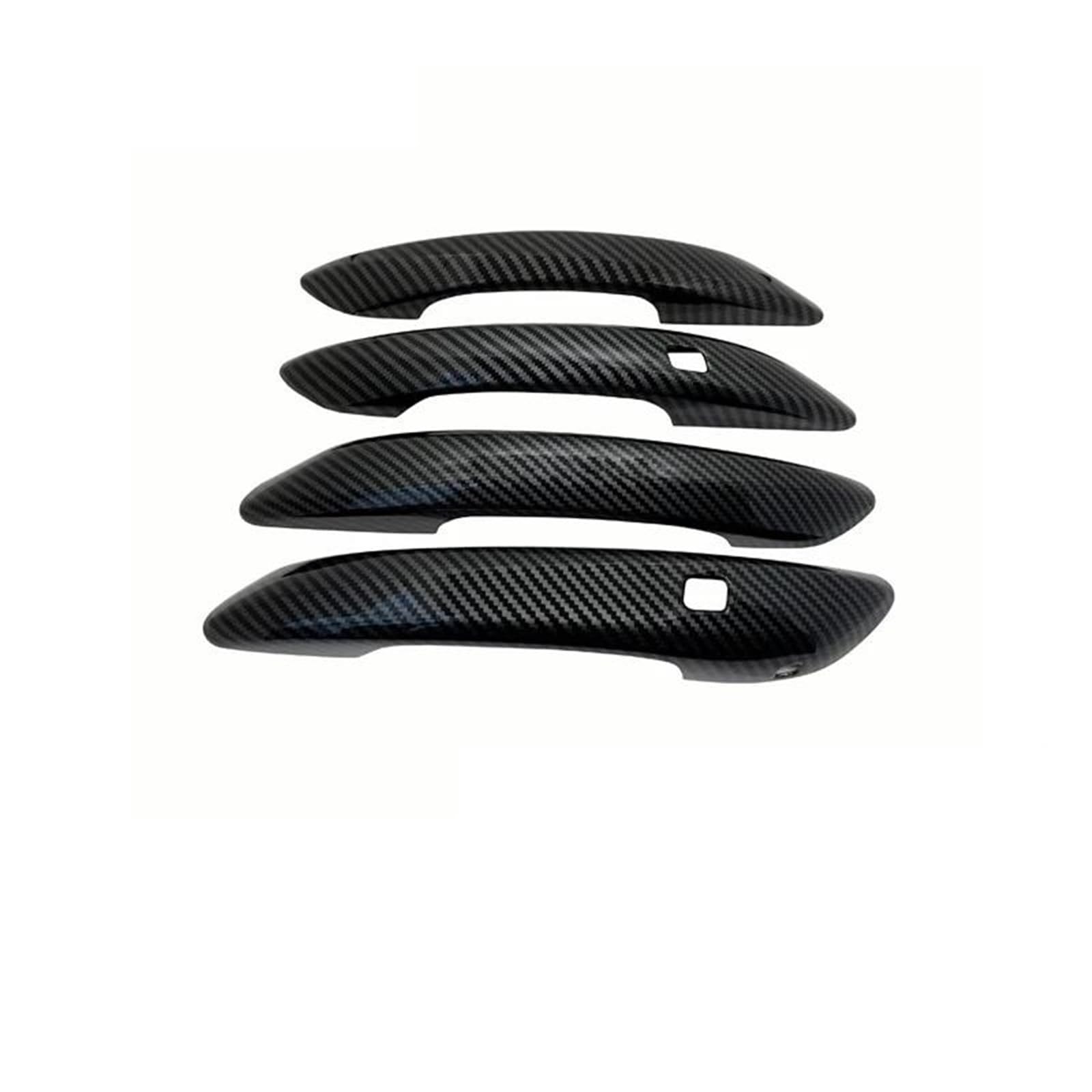 YUEYZHK for Hyundai I30 for Elantra for Avante Sedan CN7 2021 2022 2023 Car Door Handle Cover Trim Set Scratch Protector(Carbon Fiber)