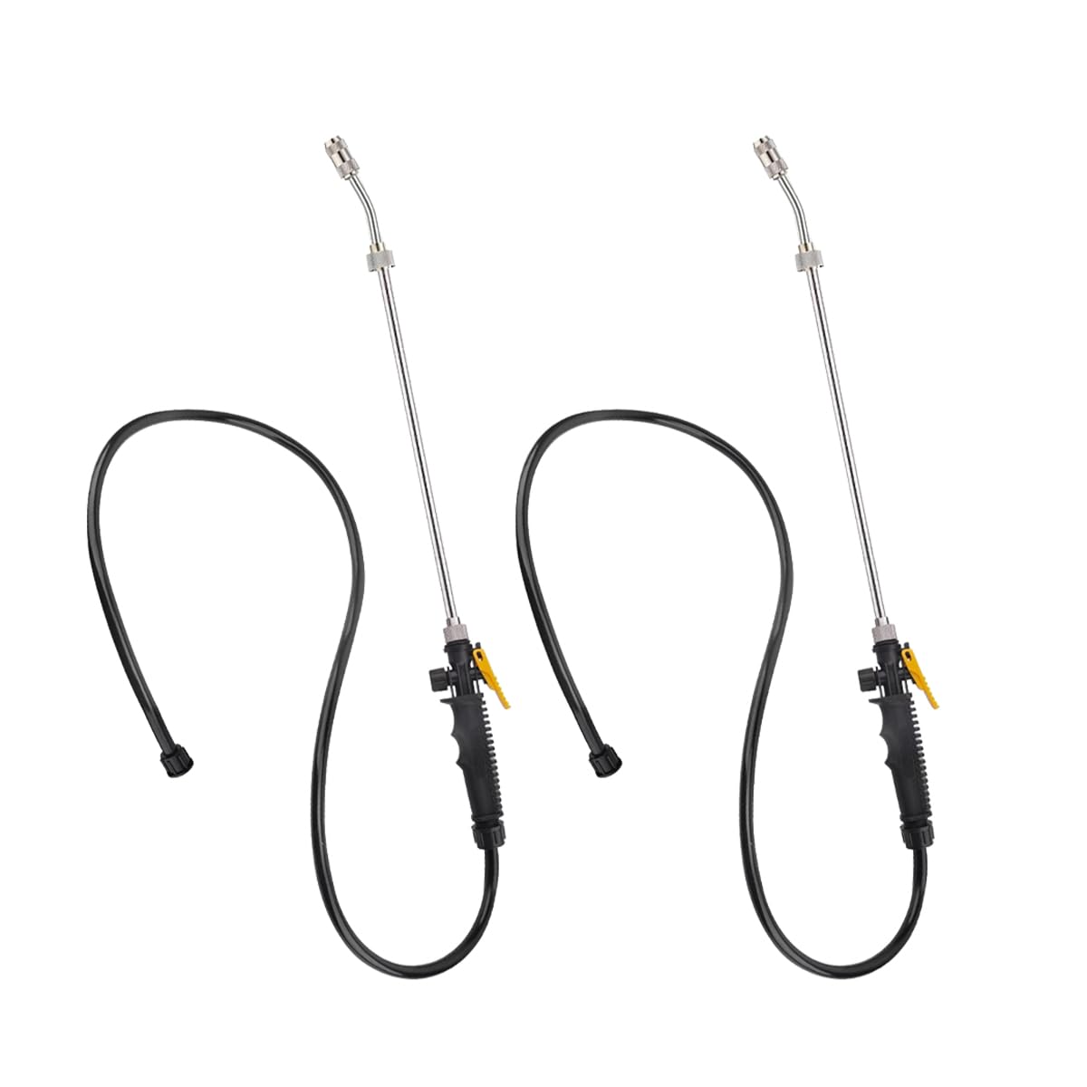 Pulverizador de varilla de riego de jardín, lanza de acero inoxidable de 72 cm con boquilla ajustable, paquete de 2 para pulverizadores P2800 y P2803