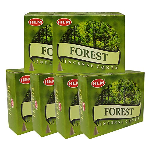 Trumiri DND-501458-6-4OZ Incense Cone Holder Bundle With Hem Forest Incense Cones thumb #3