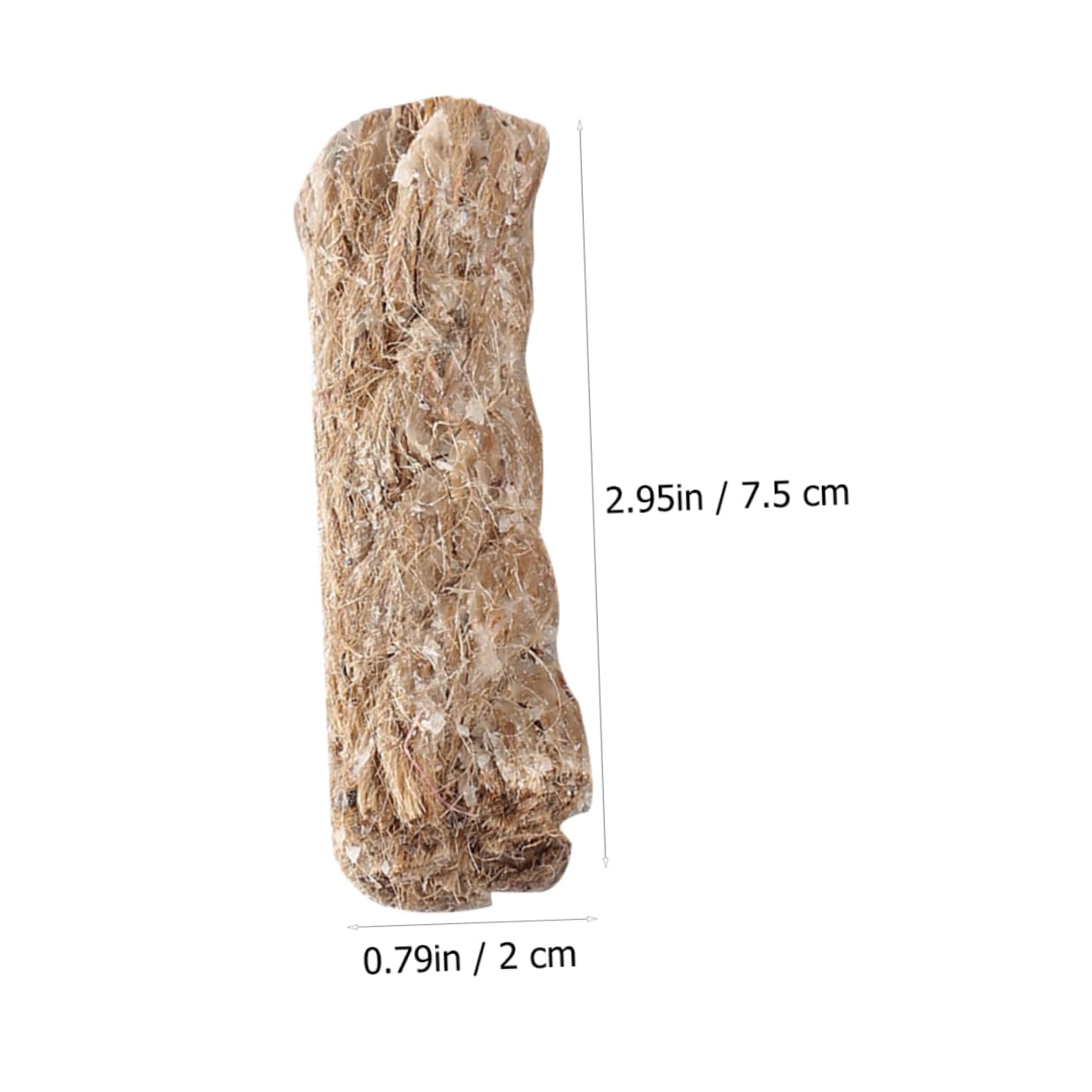 FOYTOKI 4Pcs Jute Fire Starter Ropes Durable Camping Wick for Outdoor Survival Lightweight and Portable Fire Starting Ropes for Camping Hiking and