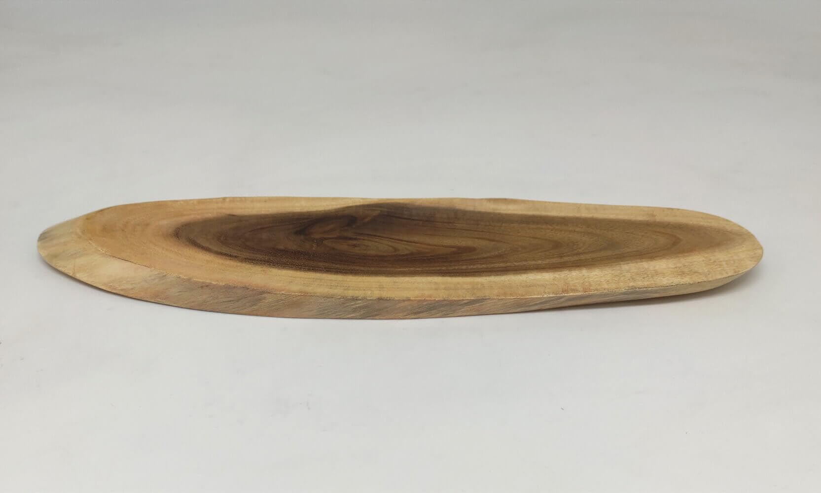 Ferra Indica Rustic Cutting Board Copping Board Asymmetric Serving Tray,Cheese Board,Wooden Cake Stand Gambhar Wood Live Edge Slab for Kitchen Vegetables, Fruits & Cheese - 15 Inches