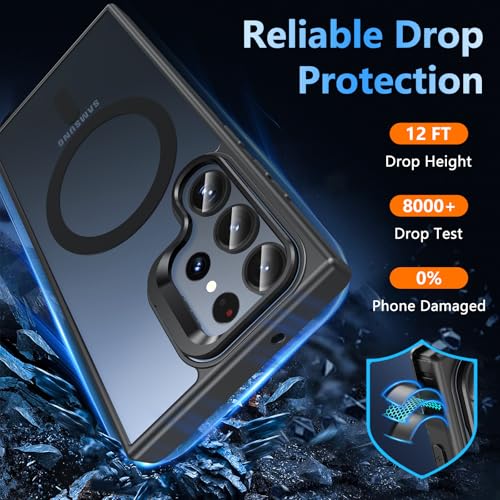 Coque de téléphone Galaxy S23 Ultra antichute pour éviter les bris