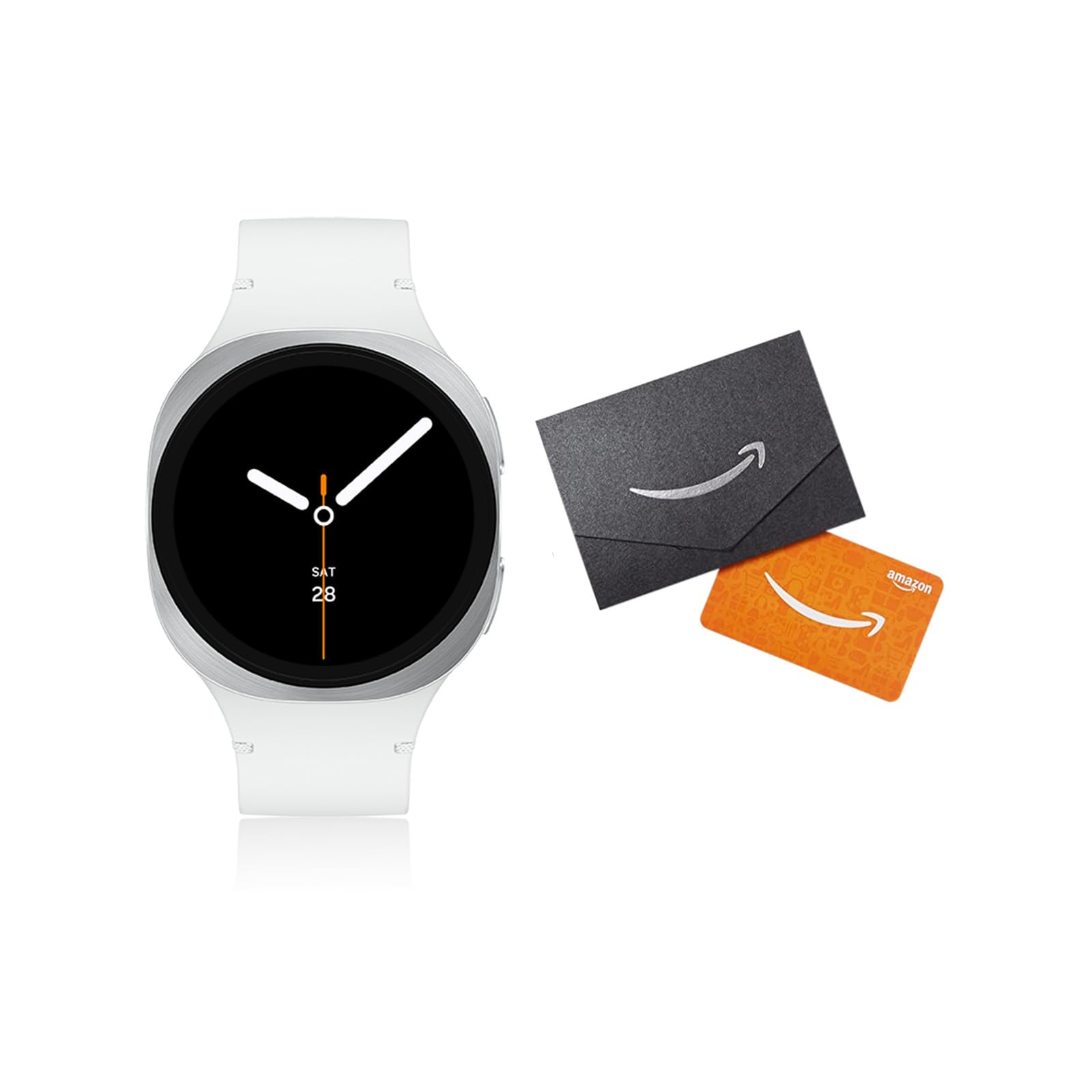 Samsung Galaxy Watch 8 40mm Bluetooth Smartwatch + $100 Gift Card, Cushion Design, Fitness Tracker, Sleep Coaching, Running Coach, Energy Score, Silver [US Version, 2 Yr Warranty]