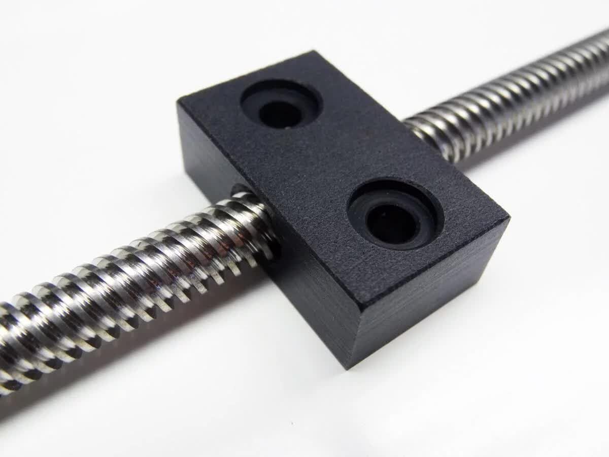 Stainless Steel TR8x8 Metric Acme Lead Screw - High-Performance Threaded Rod for Precise Applications and 3D Printer CNC