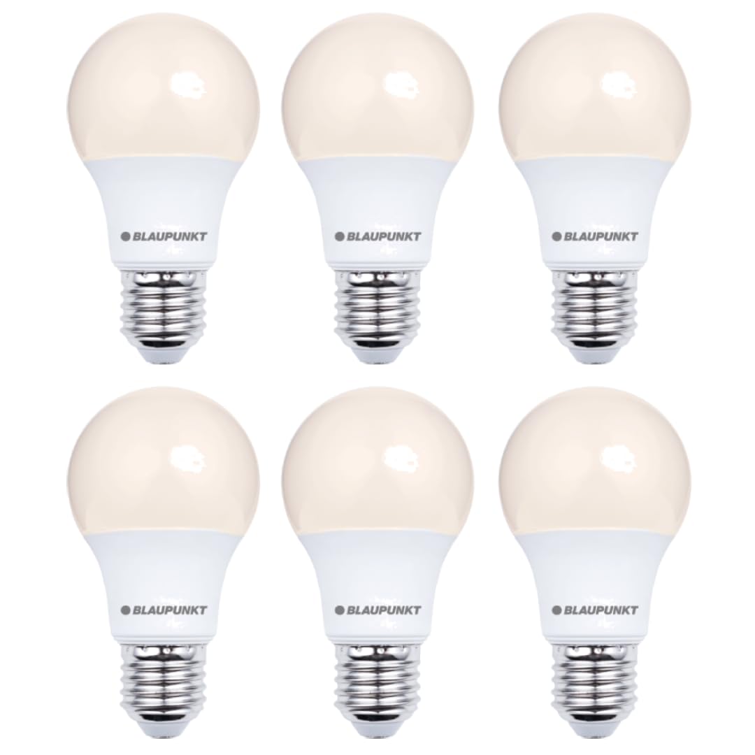 Blaupunkt E27 Classic Bulb A60 12W 1200 Lumen 2700K Warm White, 6-Pack