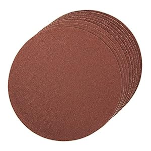 Silverline 787856 Self-Adhesive Sanding Discs 150 mm 10pce 2 x 60, 4 x 80, 4 x 120G