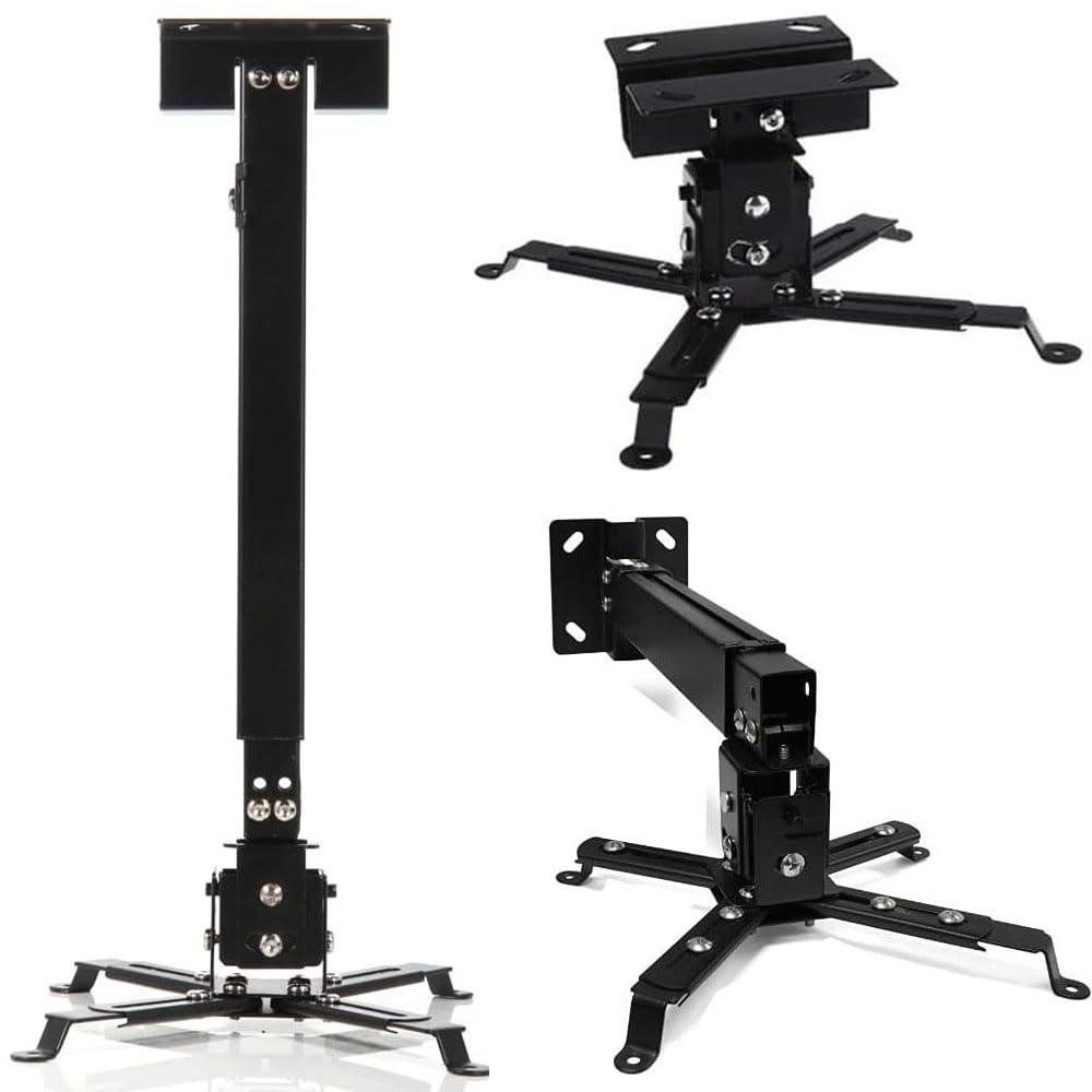 Photo 1 of Yuarisx Projector Mount - Black, 66 lbs Capacity