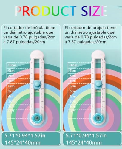 Corta círculos ajustable 8 Imagen adicional