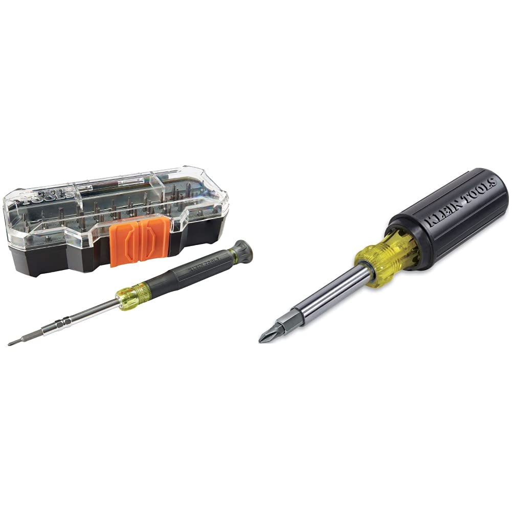 Buy Klein Tools 32717 Precision Screwdriver Set with Case & 32500 11in