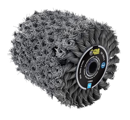Fartools 110884 Brosse Fibre Métal Torsadé pour Rénovateur