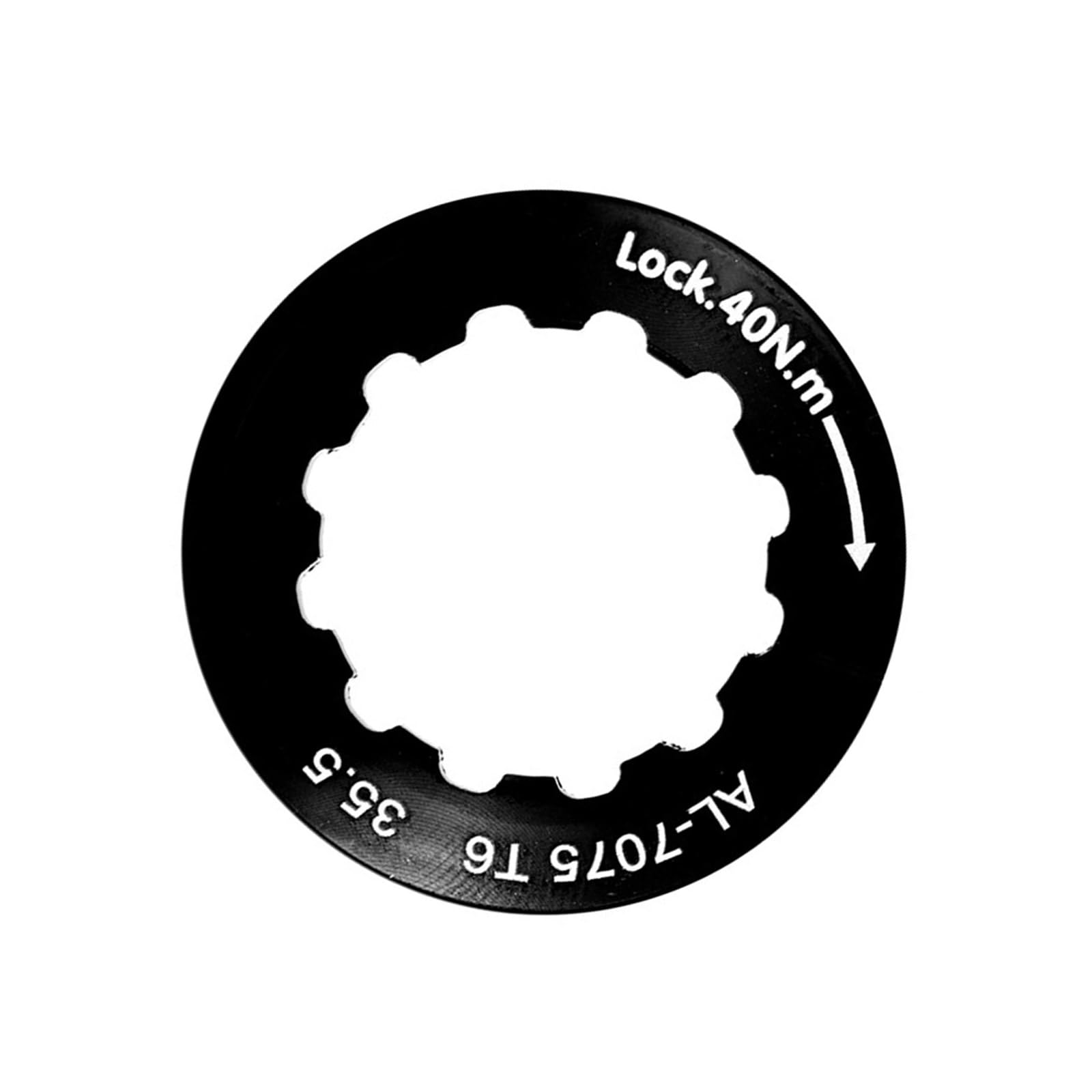 Tsophreniq Aluminum Alloys Flywheel Caps Fixing Rings Fastening 11T Cassettes Cover Bike Cassettes Cover Aluminum Alloys Rings