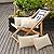 Deconovo 12x20 Outdoor Pillows for Patio Furniture, Sunbrella Outdoor Pillows Waterproof, Premium Throw Pillows for Tent Park Porch Swing, Couch Patio Furniture Lumbar Pillow Sham Stuffer, Khaki