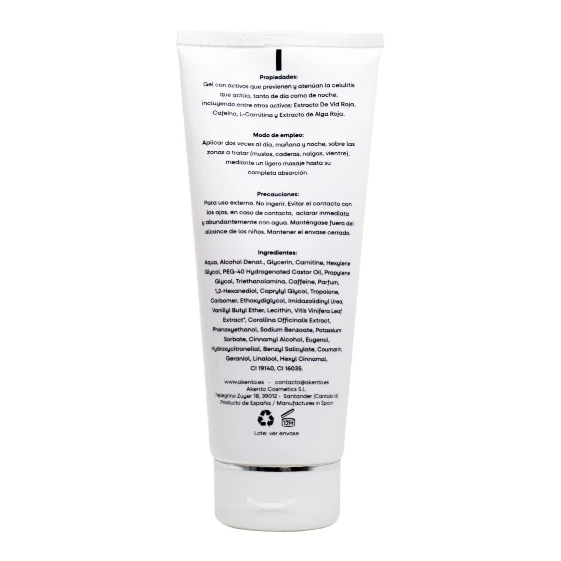 Akento Anticelulítico Clásico Pack 2 x 200 ml