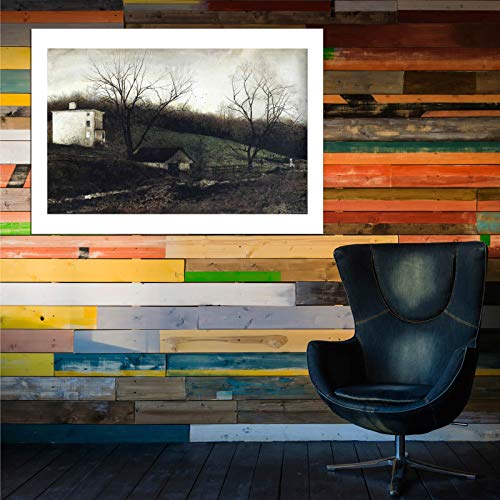 Impression artistique Andrew Wyeth Evening At Kuerners Mat Extra Large Spiffing Prints
