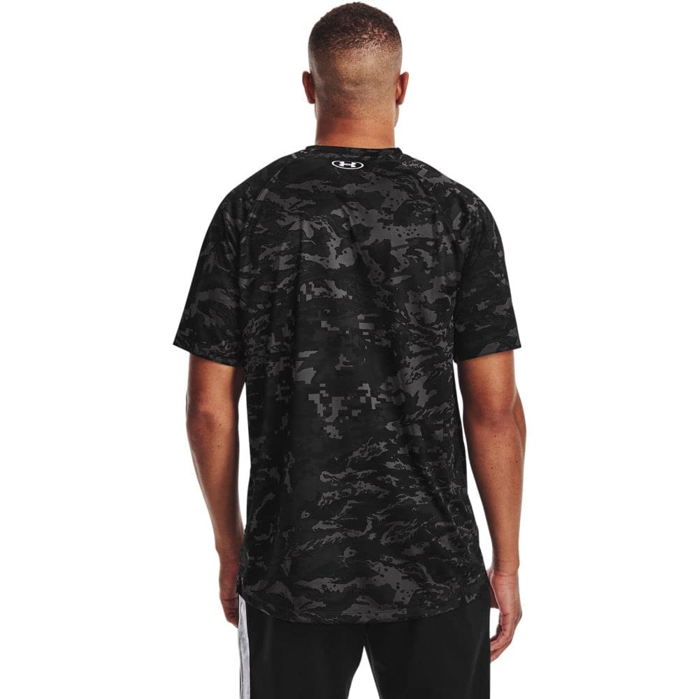 Under Armour Men's UA Tech ABC Camo Loose Fit Short Sleeve Shirt X-Large