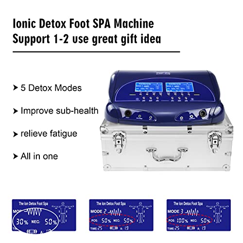 Máquina de Detox para Pies Dual Ionic Upgrade miniatura 4