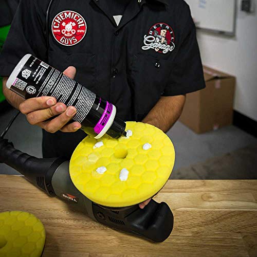 Chemical Guys Bufx700 Hex-Logic Quantum Best Of The Best Buffing And Polishing Pad Kit, 16 Fl. Oz (8 Items) (5.5 Inch Fits 5 Inch Backing Plate) #TOP2