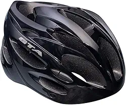 Capacete Ciclismo Inmold Start Com Led Para Bicicleta - Preto - Médio (54-58 CM)