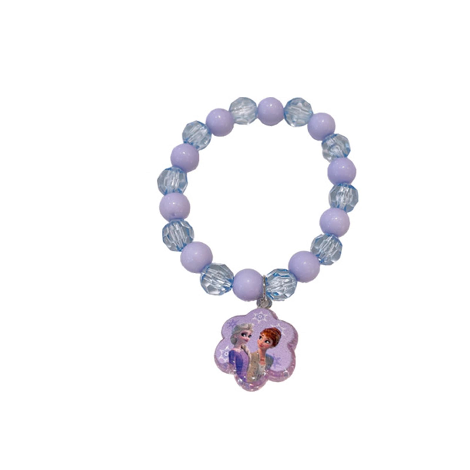 5 Stück Kinderschmuck Kleine Mädchen,Cartoon Halskette Armband Ring Clip-on Ohrringe Haar Klammern Einstellen Set,Princess Zubehör Set,Modeschmuck Party Favors Geschenk zum Anziehen Pretend Party