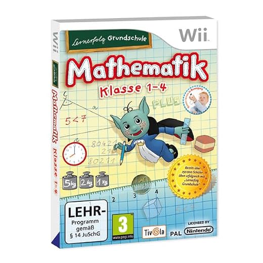 Lernerfolg Grundschule: Mathematik Klasse 1 - 4 - [Nintendo Wii]